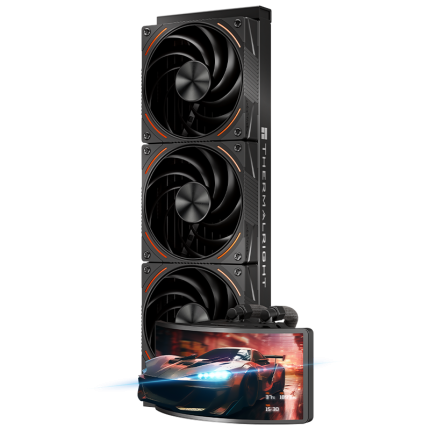 THERMALRIGHT 360MM RAINBOW VISION 360 TURBO ARGB AIO COOLER - BLACK