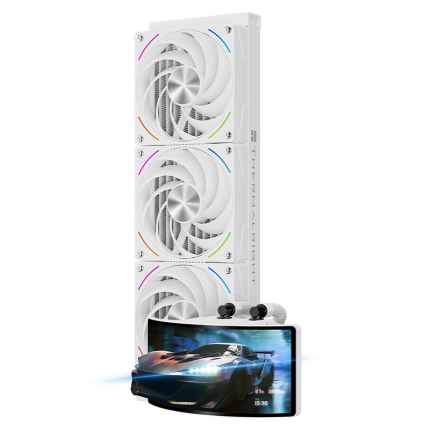 THERMALRIGHT 360MM RAINBOW VISION 360 TURBO ARGB AIO COOLER - WHITE