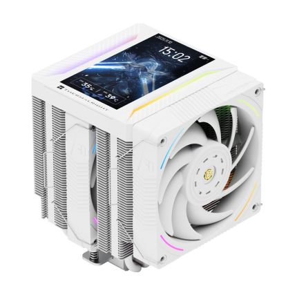 THERMALRIGHT 120MM PEERLESS ASSASSIN 120 VISION ARGB AIR COOLER - WHITE