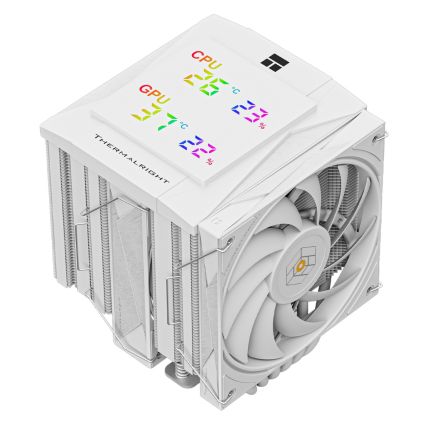 THERMALRIGHT 120MM ROYAL KNIGHT 120 DIGITAL AIR COOLER - WHITE