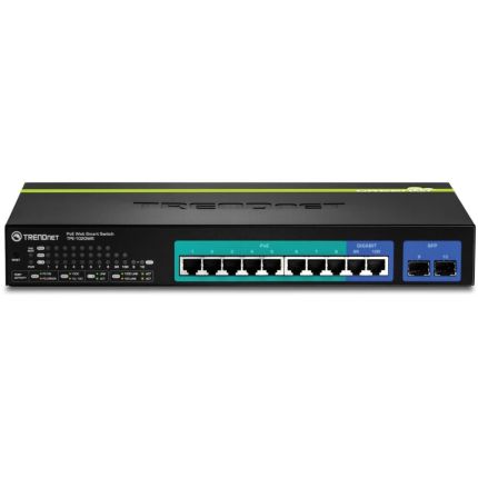 TRENDNET TPE-1020WS 10-PORT GIGABIT WEB SMART POE + SWITCH