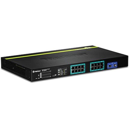 TRENDNET TPE-1620WS 16-PORT GIGABIT WEB SMART POE + SWITCH
