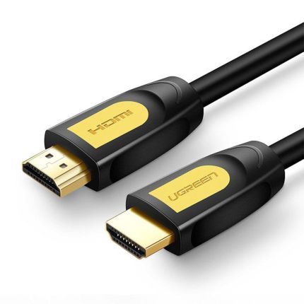 UGREEN 5M HDMI ROUND CABLE - YELLOW/BLACK #10167
