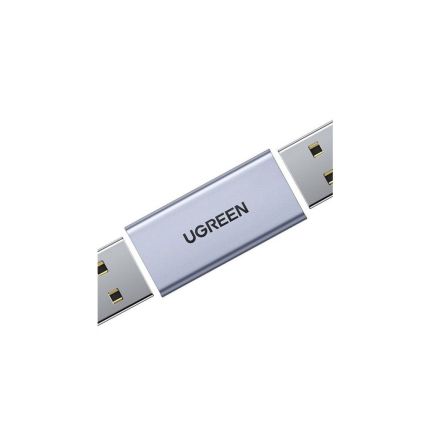 UGREEN USB3.0A/F TO A/F ADAPTER ALUMINUM CASE #20119