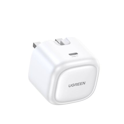 UGREEN NEXODE 30W USB-C PD GaN FAST CHARGER (UK) - WHITE #15330