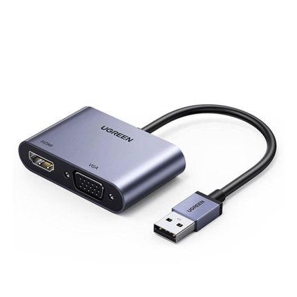 UGREEN USB 3.0 TO HDMI+VGA CONVERTER #20518