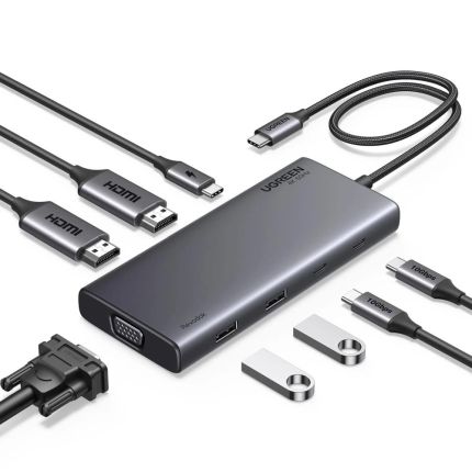UGREEN REVODOK PRO 308 8-IN-1 DOCKING STATION #35588