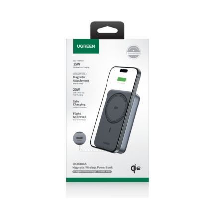 UGREEN NEXODE 10,000mAh 30W 1C1A POWER BANK WITH MAGNETIC FAST CHARGER #55434B