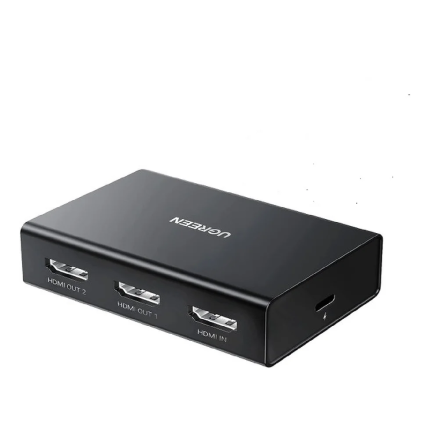 UGREEN HDMI SPLITTER 1 IN 2 OUT (4K@30HZ) #40201UK*