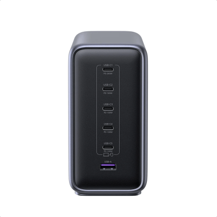 UGREEN 500W 6-PORTS 5C1A GAN DESKTOP FAST CHARGER #55551B