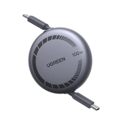 UGREEN NEXODE 1M 100W USB-C PD FAST CHARGING RETRACTABLE CABLE #65905
