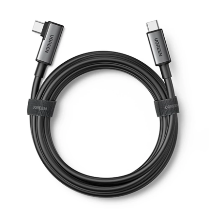 UGREEN 5M 60W 5GBPS RIGHT ANGLE USB-C TO USB-C LINK CABLE FOR VR HEADSET #90629