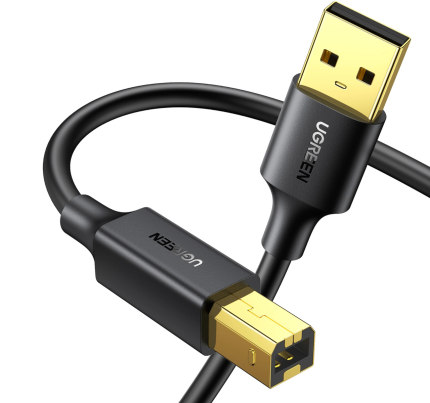 UGREEN 1.5M USB-A 2.0 MALE TO USB-B MALE PRINTER CABLE #10350