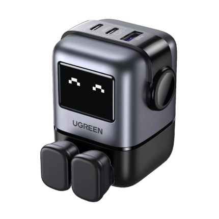 UGREEN UNO RG 65W 3-PORT GAN FAST CHARGER - BLACK #25686