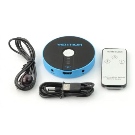 VENTION HDMI SWITCHER 3-1 - BLUE ( #VAA-S17-L )