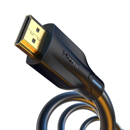 VENTION 5M HDMI 8K COTTON BRAIDED CABLE - BLACK ( #AAUBJ )