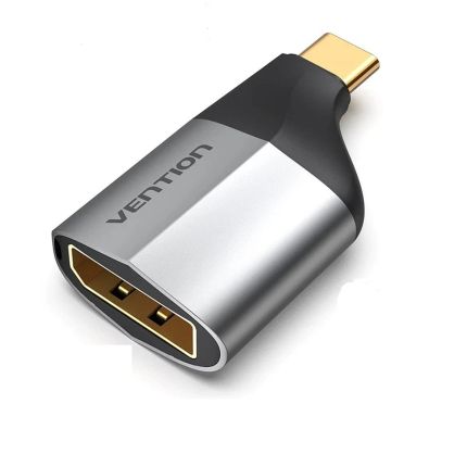 VENTION USB-C TO DP ADAPTER - GREY METAL TYPE ( #TCCH0 )