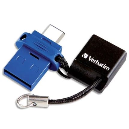 VERBATIM 32GB TYPE-C OTG USB 3.2 GEN 1 DRIVE (BLUE/BLACK) #49966