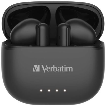 VERBATIM 66832 BLUETOOTH 5.3 ENC FLAT TWS EARRBUDS-(BLACK)