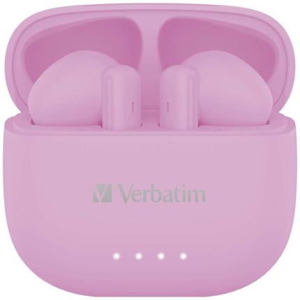 VERBATIM 66835 BLUETOOTH 5.3 ENC FLAT TWS EARRBUDS-(PURPLE)