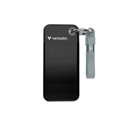 VERBATIM 1TB POCKET SSD USB 3.2 GEN 2 -BLACK/GREY #32190 