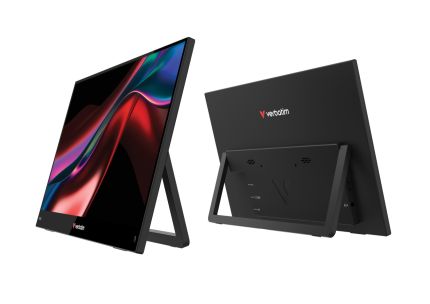VERBATIM 15.6&quot; PORTABLE TOUCHSCREEN MONITOR LIGHT FULL HD 1080P PLASTIC HOUSING (USB-C/MINI HDMI) #32407