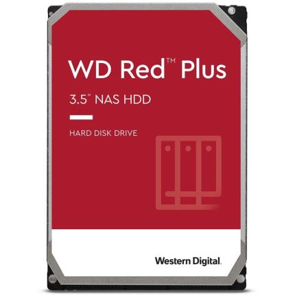WD 6TB 3.5&quot; SATA INT. HDD 128M CACHE RED PLUS (WD60EFZX)