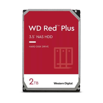 WD 2TB 3.5&quot; SATA III INT. HDD 128MB CACHE RED PLUS (WD20EFPX)