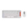 LOGITECH POP ICON KEYBOARD & MOUSE COMBO LIFESTYLE - OFF WHITE