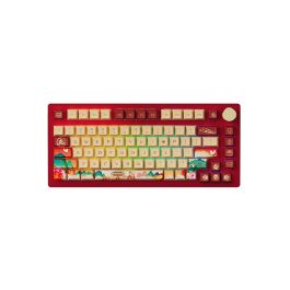 akko. First Build! Max65 + Akko Rosewood lubed + PBT Animal Forest : r