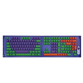 キーボード Akko Eva-01 Theme AKKO EVA THEME - 01 ASA KEYCAPS