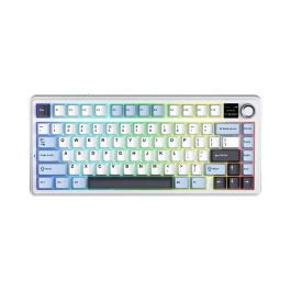 AULA F75 MAX KEYBOARD (REAPER SWITCH) - GLACIER BLUE(AULA-07)