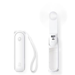 JISULIFE F8X 4500mAh HANDHELD FAN LIFE8 PLUS - WHITE