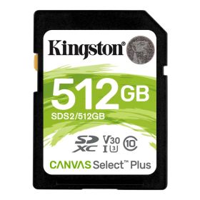 KINGSTON 512GB SD CARD SELECT PLUS (SDS2/512GB)