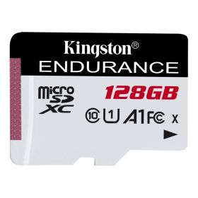 KINGSTON 128GB MICRO SD CARD - HIGH ENDURANCE (SDCE/128GB)
