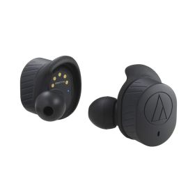 AUDIO TECHNICA ATH-SPORT7TW SONIC SPORT IN-EAR HEADPHONE - BLACK
