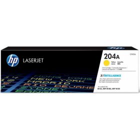 HP CF512A YELLOW LASERJET TONER CARTRIDGE (204A)