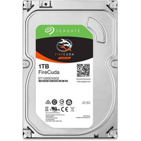 SEAGATE 1TB 3.5" SATA 6Gb/s 64MB+SSD 7200RPM FIRECUDA SSHD DESKTOP ST1000DX002