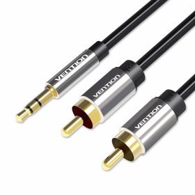 VENTION 1M 3.5MM MALE TO 2RCA MALE AUDIO CABLE ( #BCFBF )