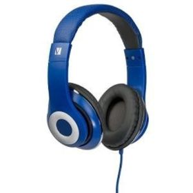 VERBATIM STEREO HEADPHONE CLASSIC WITH MIC â€“ BLUE #65068