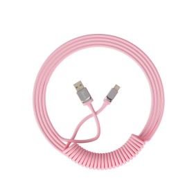 AKKO COILED CABLE- PINK