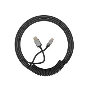 AKKO COILED CABLE- BLACK