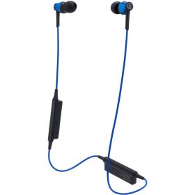 AUDIO TECHNICA CKR35BT WIRELESS IN-EAR EARPHONE - BLUE