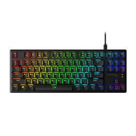 KINGSTON HYPERX ALLOY ORIGINS CORE RGB TEN KEYLESS KEYBOARD (RED) - US LAYOUT (HX-KB7RDX-US) (4P5P3AA#ABA)