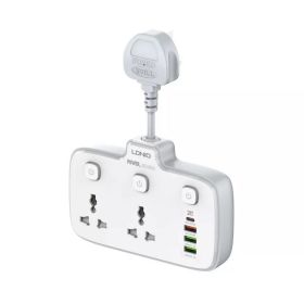 LDNIO 2 UNI OUTLETS POWER STRIP (SC2413)