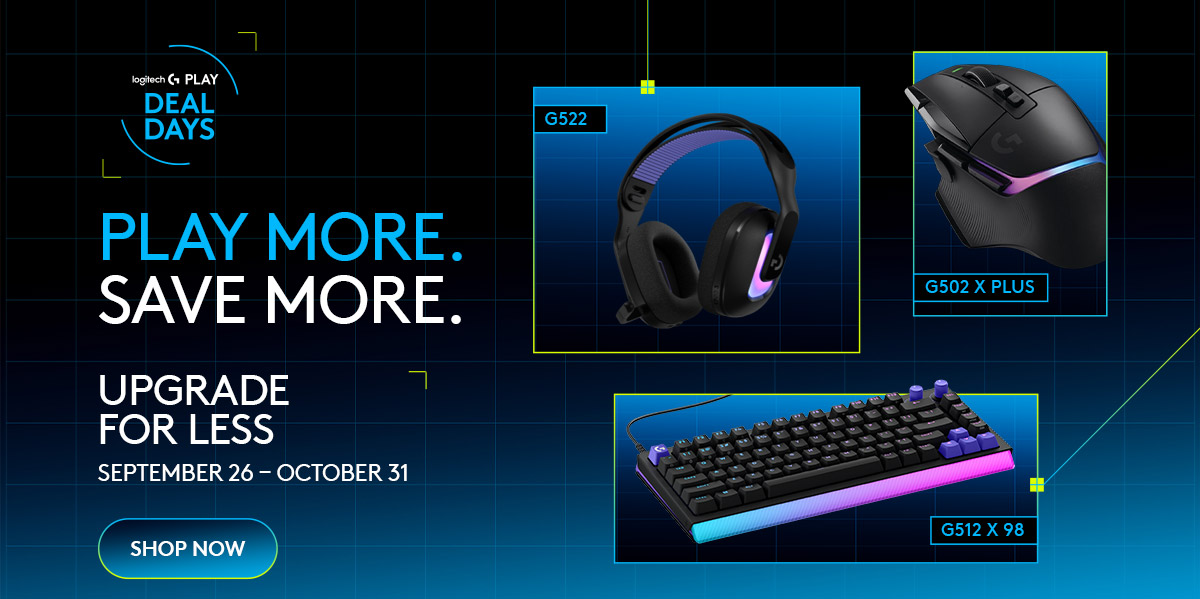 LOGITECH G PROMO