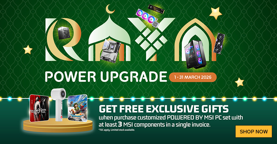 MSI Raya Power Upgrade