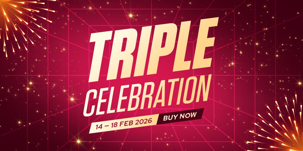 Triple Celebration Promotion